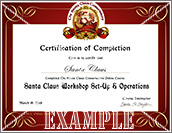 tscc - Certificate of Completion